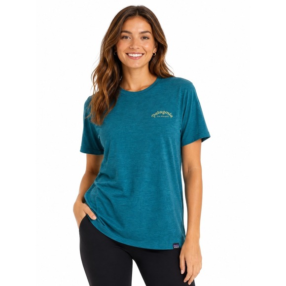Patagonia Tops - Patagonia Running Shirt Womens Size Large Athleisure Athletic TShirt